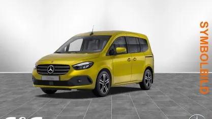 Gebraucht Mercedes T180 Progressive 131 PS (96 kW) 2025 Limonitgelb metallic Van / Kleinbus