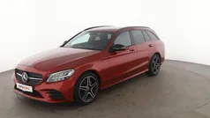 Rot Gebraucht 2020 Mercedes C220 AMG line Kombi | 28.240 € (Fairer Preis)
