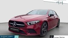 Manufaktur lack manufaktur patagonienrot (metallic) Gebraucht 2020 Mercedes A180 AMG line Limousine | 25.880 € (Fairer Preis)