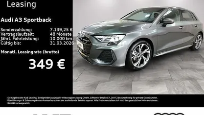 Neu Audi A3 S-Line 150 PS (110 kW) 2025 Grau Limousine