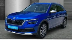 Blau Gebraucht 2021 Skoda Kamiq ScoutLine SUV | 19.890 € (Guter Preis)