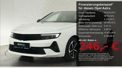 Gebraucht Opel Astra 131 PS (96 kW) 2024 Weiss Kombi