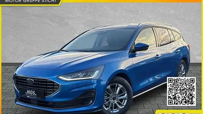 Desert island blue metallic Neu 2026 Ford Focus Titanium Limousine | 26.990 € (Fairer Preis)