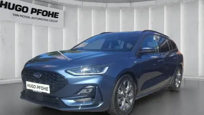 Brugt Ford Focus ST-Line X 155 HK (114 kW) 2024 Blå Stationcar