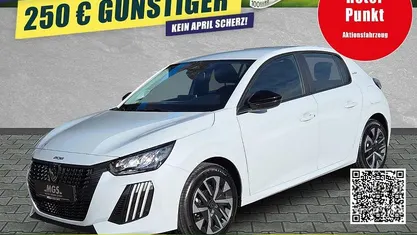 Neu Peugeot 208 Style 101 PS (74 kW) 2025 Met. okenit weiß Kleinwagen
