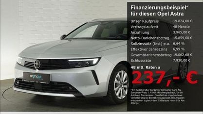 Używany Opel Astra Elegance 131 KM (96 kW) 2023 Srebrny Kombi