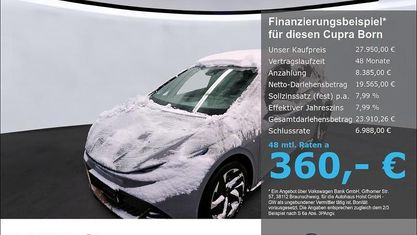Używany Cupra Born e-Boost 169 kW (231 KM) 2023 Szary Hatchback