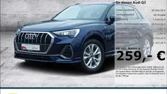 Navarrablau metallic Gebraucht 2024 Audi Q3 S-Line SUV | 36.950 € (Guter Preis)