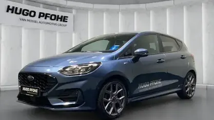 Gebraucht Ford Fiesta ST-Line 101 PS (74 kW) 2023 Chromablau metallic Kleinwagen