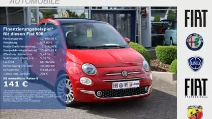 Gebraucht Fiat 500 Dolcevita 70 PS (51 kW) 2022 Rot Limousine