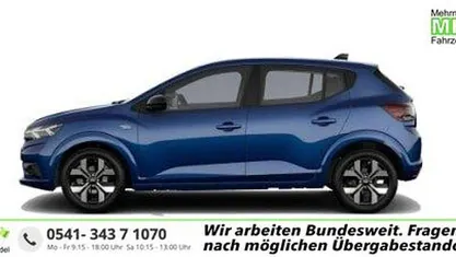 Ironblau Gebraucht 2025 Dacia Sandero Journey Limousine | 17.990 € (Fairer Preis)