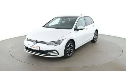 Gebraucht VW Golf VIII United 2021 Weiß Limousine