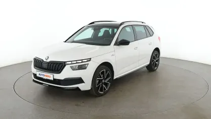Gebraucht Skoda Kamiq Monte Carlo 95 PS (69 kW) 2020 Weiß SUV