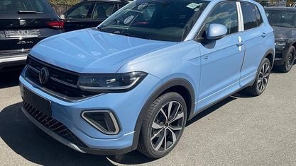 Nowe VW T-Cross R-line 150 KM (110 kW) 2025 Niebieski SUV