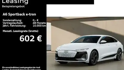 Gebraucht Audi A6 e-tron Ambiente 239 kW (326 PS) 2025 Weiß Limousine