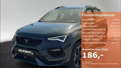 Neu Cupra Ateca 150 PS (110 kW) 2026 Gruen SUV
