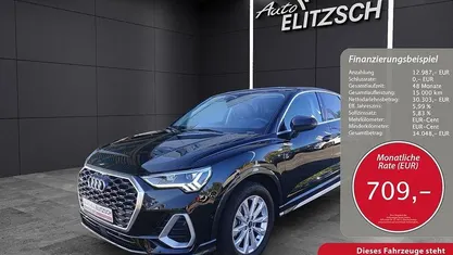 Mythosschwarz metallic Gebraucht 2023 Audi Q3 Sportback S-Line SUV | 42.890 € (Fairer Preis)