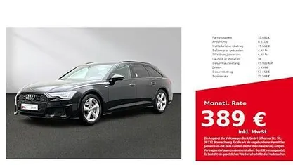 Second-hand Audi A6 Design 286 CP (210 kW) 2025 Negru Break