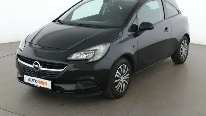 Gebraucht Opel Corsa Edition 90 PS (66 kW) 2015 Schwarz Kleinwagen