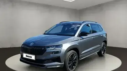 Gebraucht Skoda Karoq SportLine 150 PS (110 kW) 2023 Graphitegrau metallic SUV