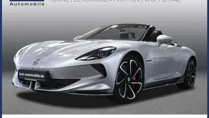 Neu MG Cyberster 375 kW (510 PS) 2026 Medal silver Cabrio