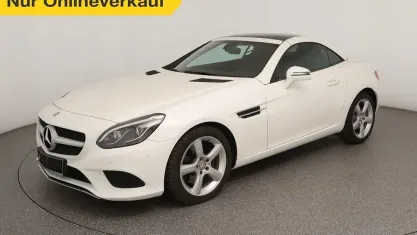 Gebraucht Mercedes SLC200 184 PS (135 kW) 2016 Polarweiss Cabrio