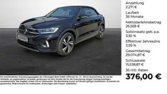Schwarz Gebraucht 2022 VW T-Roc Cabriolet R-line Cabrio | 28.840 € (Fairer Preis)