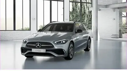 Gebraucht Mercedes C300 AMG line 258 PS (189 kW) 2023 Silber Limousine