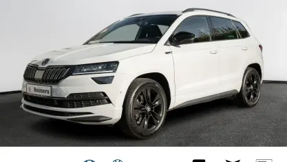 Używany Skoda Karoq SportLine 190 KM (139 kW) 2020 Biały SUV