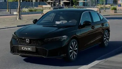 Neu Honda Civic Elegance 143 PS (105 kW) 2026 Crystal black pearl Limousine