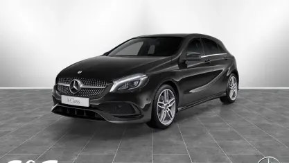 Gebraucht Mercedes A180 AMG 122 PS (89 kW) 2018 Nachtschwarz uni Limousine