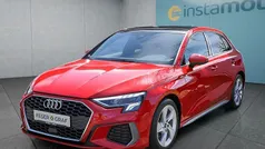 Rot Gebraucht 2023 Audi A3 S-Line Limousine | 29.649 € (Fairer Preis)