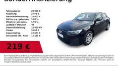 Mythosschwarz metallic Gebraucht 2024 Audi A1 Sportback Advanced Kleinwagen | 20.900 € (Superpreis)
