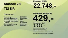 Weiß Gebraucht 2015 VW Amarok Abholung | 22.748 € (Fairer Preis)