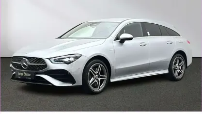 Gebraucht Mercedes CLA250e Shooting Brake AMG 218 PS (160 kW) 2025 Lack hightechsilber Kombi