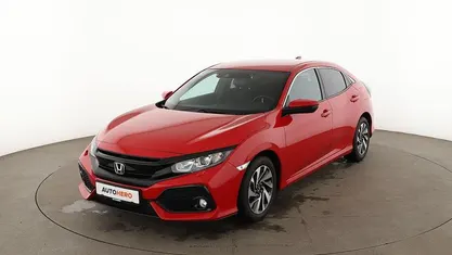 Rot Gebraucht 2017 Honda Civic Elegance Limousine | 15.390 € (Fairer Preis)