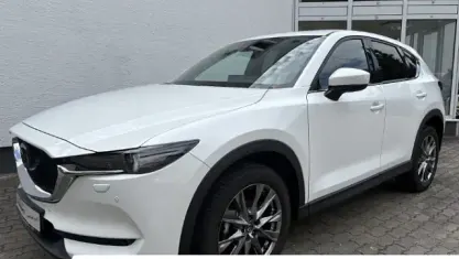 Gebraucht Mazda CX-5 Sports-Line 194 PS (142 kW) 2021 Weiss SUV