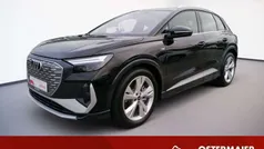 Mythosschwarz metallic Gebraucht 2024 Audi Q4 e-tron S-Line SUV | 49.680 € (Superpreis)