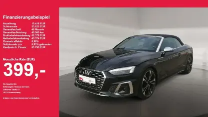 Gebraucht Audi S5 Cabriolet Ambiente 354 PS (260 kW) 2023 Schwarz Cabrio