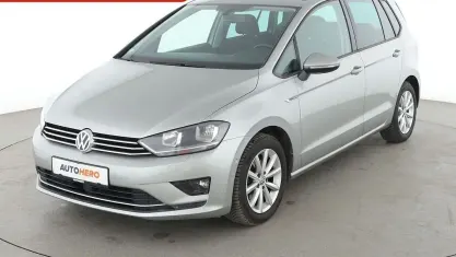 Gebraucht VW Golf Sportsvan LOUNGE 125 PS (91 kW) 2015 Silber Van / Kleinbus