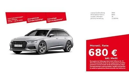 Gebraucht Audi A6 Advanced Plus 245 PS (180 kW) 2025 Florettsilber metallic Kombi