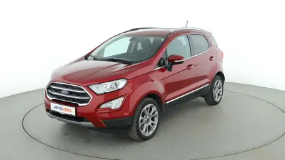 Gebraucht Ford Ecosport Titanium 125 PS (91 kW) 2018 Rot SUV