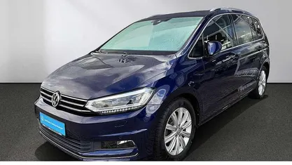 Gebraucht VW Touran Highline 150 PS (110 kW) 2017 Blau Van / Kleinbus