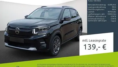 Perlaneraschwarz Gebraucht 2025 Citroën C3 Limousine | 18.990 € (Fairer Preis)