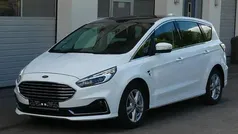 Weiß Gebraucht 2021 Ford S-MAX Titanium Van / Kleinbus | 25.490 € (Fairer Preis)