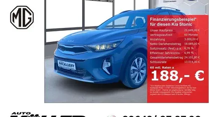 Neu Kia Stonic Vision 79 PS (58 kW) 2025 Blau SUV