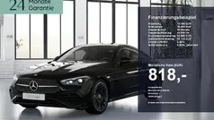 Obsidianschwarz metallic Gebraucht 2024 Mercedes CLE450 AMG Coupé | 70.900 € (Fairer Preis)