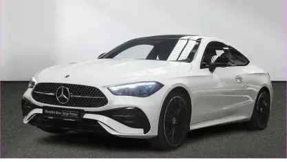 Second-hand Mercedes CLE300 AMG 258 CP (189 kW) 2025 Alb Coupe