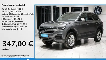 Grau Gebraucht 2025 VW Touareg Edition SUV | 60.897 € (Superpreis)