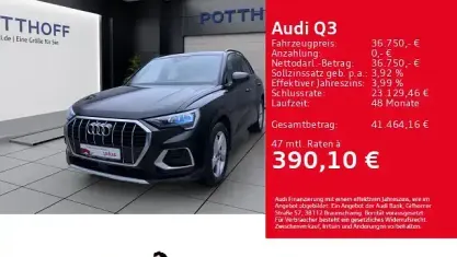 Gebraucht Audi Q3 Advanced 150 PS (110 kW) 2025 Mythosschwarz metallic SUV